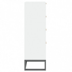 Highboard Weiß 40x30x95 cm Holzwerkstoff