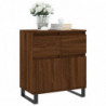 Sideboard Braun Eichen-Optik 60x35x70 cm Holzwerkstoff