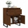 Sideboard Braun Eichen-Optik 60x35x70 cm Holzwerkstoff