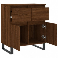 Sideboard Braun Eichen-Optik 60x35x70 cm Holzwerkstoff