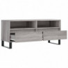 TV-Schrank Grau Sonoma 100x34,5x44,5 cm Holzwerkstoff