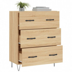 Sideboard Sonoma-Eiche 69,5x34x90 cm Holzwerkstoff