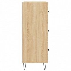 Sideboard Sonoma-Eiche 69,5x34x90 cm Holzwerkstoff