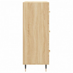 Sideboard Sonoma-Eiche 69,5x34x90 cm Holzwerkstoff