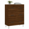 Sideboard Braun Eichen-Optik 69,5x34x90 cm Holzwerkstoff