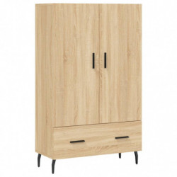 Highboard Sonoma-Eiche 69,5x31x115 cm Holzwerkstoff