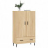 Highboard Sonoma-Eiche 69,5x31x115 cm Holzwerkstoff