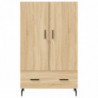 Highboard Sonoma-Eiche 69,5x31x115 cm Holzwerkstoff