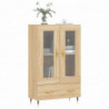 Highboard Sonoma-Eiche 69,5x31x115 cm Holzwerkstoff