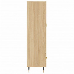 Highboard Sonoma-Eiche 69,5x31x115 cm Holzwerkstoff