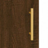 Highboard Braun Eichen-Optik 69,5x31x115 cm Holzwerkstoff