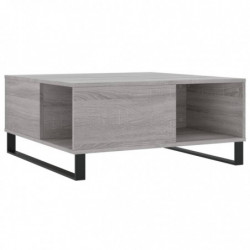 Couchtisch Grau Sonoma 80x80x36,5 cm Holzwerkstoff