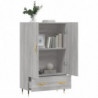 Highboard Grau Sonoma 69,5x31x115 cm Holzwerkstoff