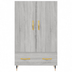 Highboard Grau Sonoma 69,5x31x115 cm Holzwerkstoff