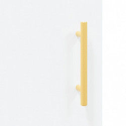 Highboard Weiß 69,5x31x115 cm Holzwerkstoff