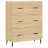 Sideboard Sonoma-Eiche 69,5x34x90 cm Holzwerkstoff