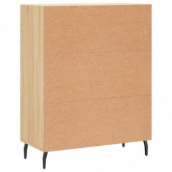 Sideboard Sonoma-Eiche 69,5x34x90 cm Holzwerkstoff