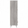 Highboard Grau Sonoma 69,5x31x115 cm Holzwerkstoff