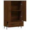 Highboard Braun Eichen-Optik 69,5x31x115 cm Holzwerkstoff