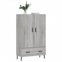 Highboard Grau Sonoma 69,5x31x115 cm Holzwerkstoff