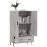 Highboard Grau Sonoma 69,5x31x115 cm Holzwerkstoff