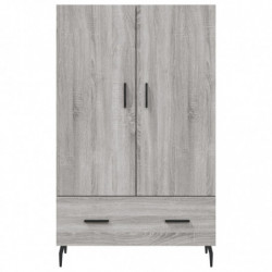 Highboard Grau Sonoma 69,5x31x115 cm Holzwerkstoff