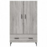 Highboard Grau Sonoma 69,5x31x115 cm Holzwerkstoff