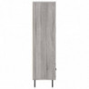 Highboard Grau Sonoma 69,5x31x115 cm Holzwerkstoff