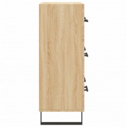 Sideboard Sonoma-Eiche 69,5x34x90 cm Holzwerkstoff