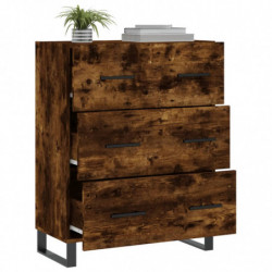 Sideboard Räuchereiche 69,5x34x90 cm Holzwerkstoff