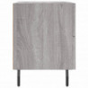 Nachttische 2 Stk. Grau Sonoma 40x35x47,5 cm Holzwerkstoff