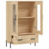 Highboard Sonoma-Eiche 69,5x31x115 cm Holzwerkstoff