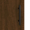 Highboard Braun Eichen-Optik 69,5x31x115 cm Holzwerkstoff