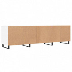 TV-Schrank Weiß 150x30x44,5 cm Holzwerkstoff