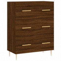 Sideboard Braun Eichen-Optik 69,5x34x90 cm Holzwerkstoff