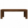 Couchtisch Braun Eichen-Optik 102x50x36 cm Holzwerkstoff