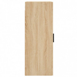 Wandschrank Sonoma-Eiche 34,5x34x90 cm Holzwerkstoff