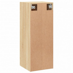 Wandschrank Sonoma-Eiche 34,5x34x90 cm Holzwerkstoff