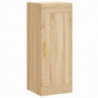 Wandschrank Sonoma-Eiche 34,5x34x90 cm Holzwerkstoff