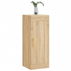 Wandschrank Sonoma-Eiche 34,5x34x90 cm Holzwerkstoff