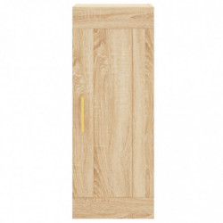 Wandschrank Sonoma-Eiche 34,5x34x90 cm Holzwerkstoff