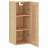 Wandschrank Sonoma-Eiche 34,5x34x90 cm Holzwerkstoff