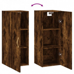 Wandschrank Räuchereiche 34,5x34x90 cm