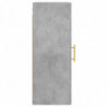 Wandschrank Betongrau 34,5x34x90 cm