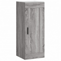 Wandschrank Grau Sonoma 34,5x34x90 cm Holzwerkstoff