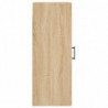 Wandschrank Sonoma-Eiche 34,5x34x90 cm Holzwerkstoff
