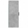 Wandschrank Betongrau 34,5x34x90 cm