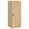 Wandschrank Sonoma-Eiche 34,5x34x90 cm