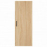 Wandschrank Sonoma-Eiche 34,5x34x90 cm