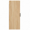 Wandschrank Sonoma-Eiche 34,5x34x90 cm